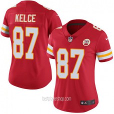 Travis Kelce Kansas City Chiefs Womens Authentic Team Color Red Jersey Bestplayer